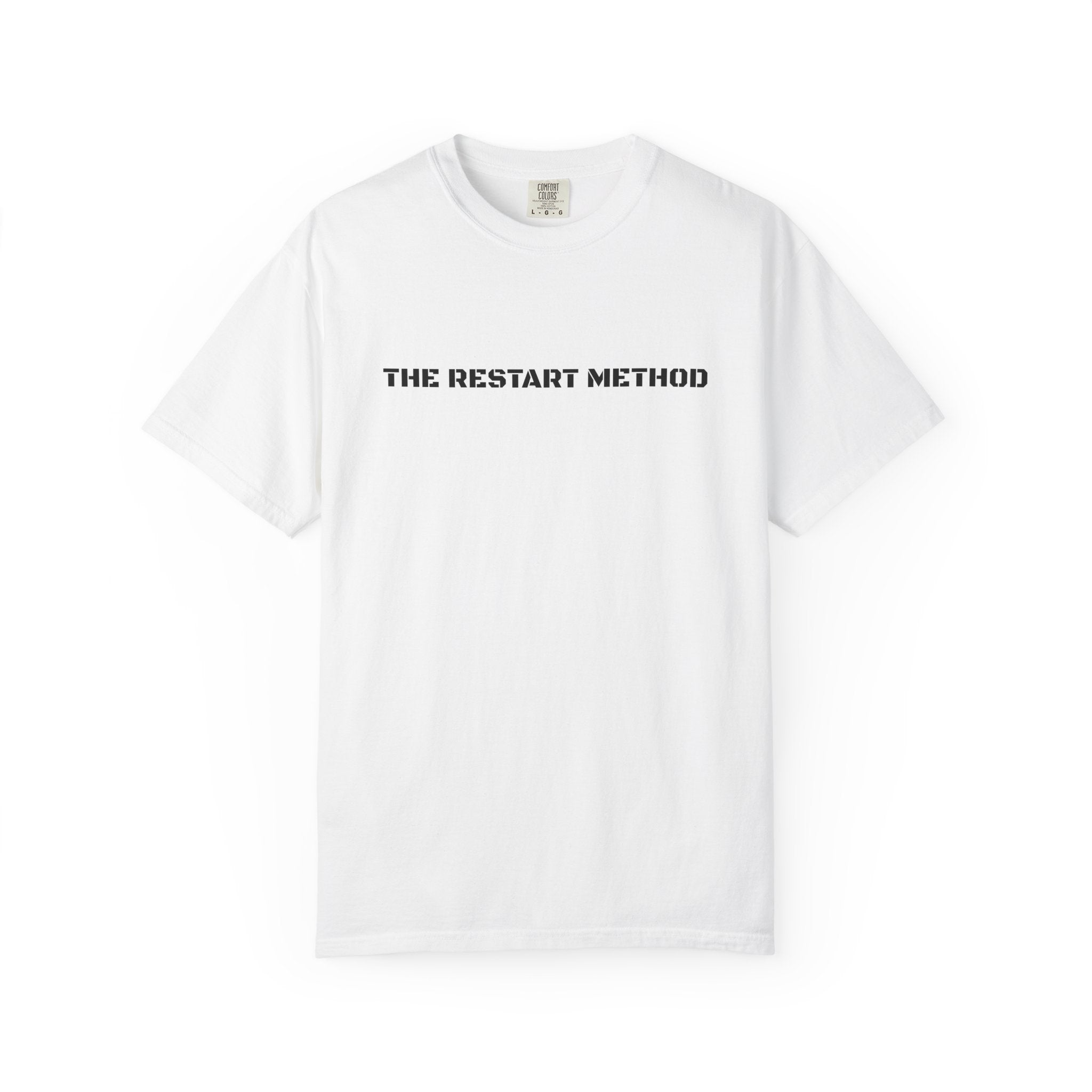 Motivational Unisex T-Shirt - The Restart Method, Fail Learn Do It Again, Casual Wear, Gift for Students, Inspirational Tee